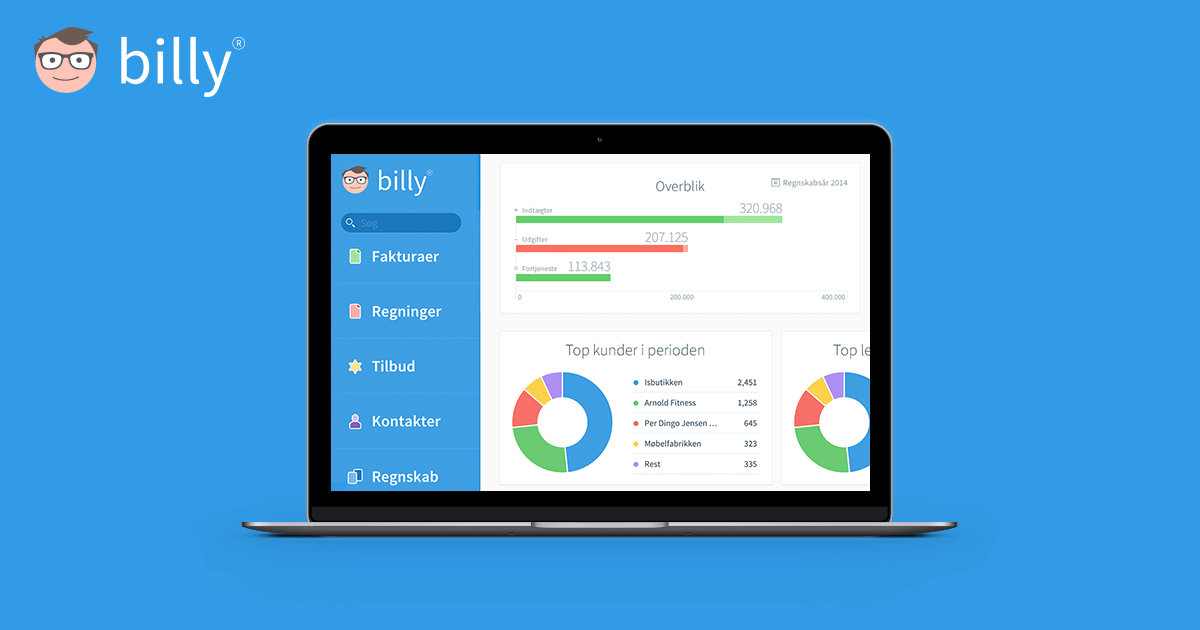 Gratis og let regnskabsprogram - Kom i gang på 2 min.